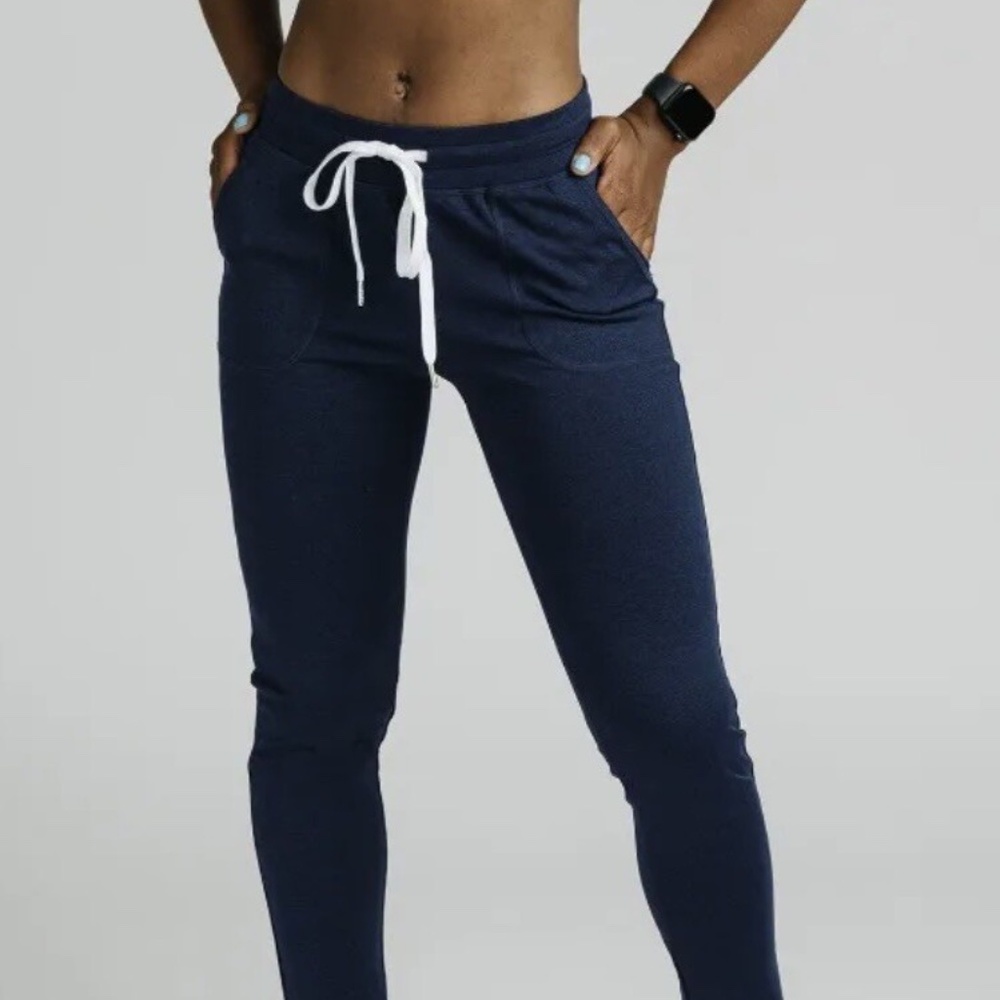 Zyia Navy Blue Active Cozy Joggers